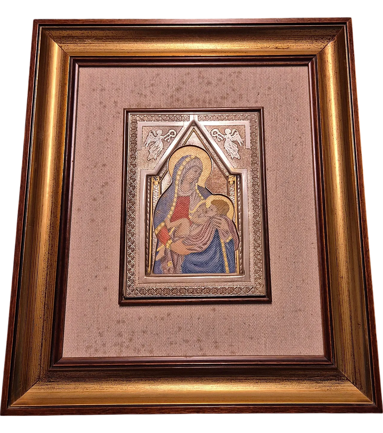 Madonna of nature icon, 80s 6