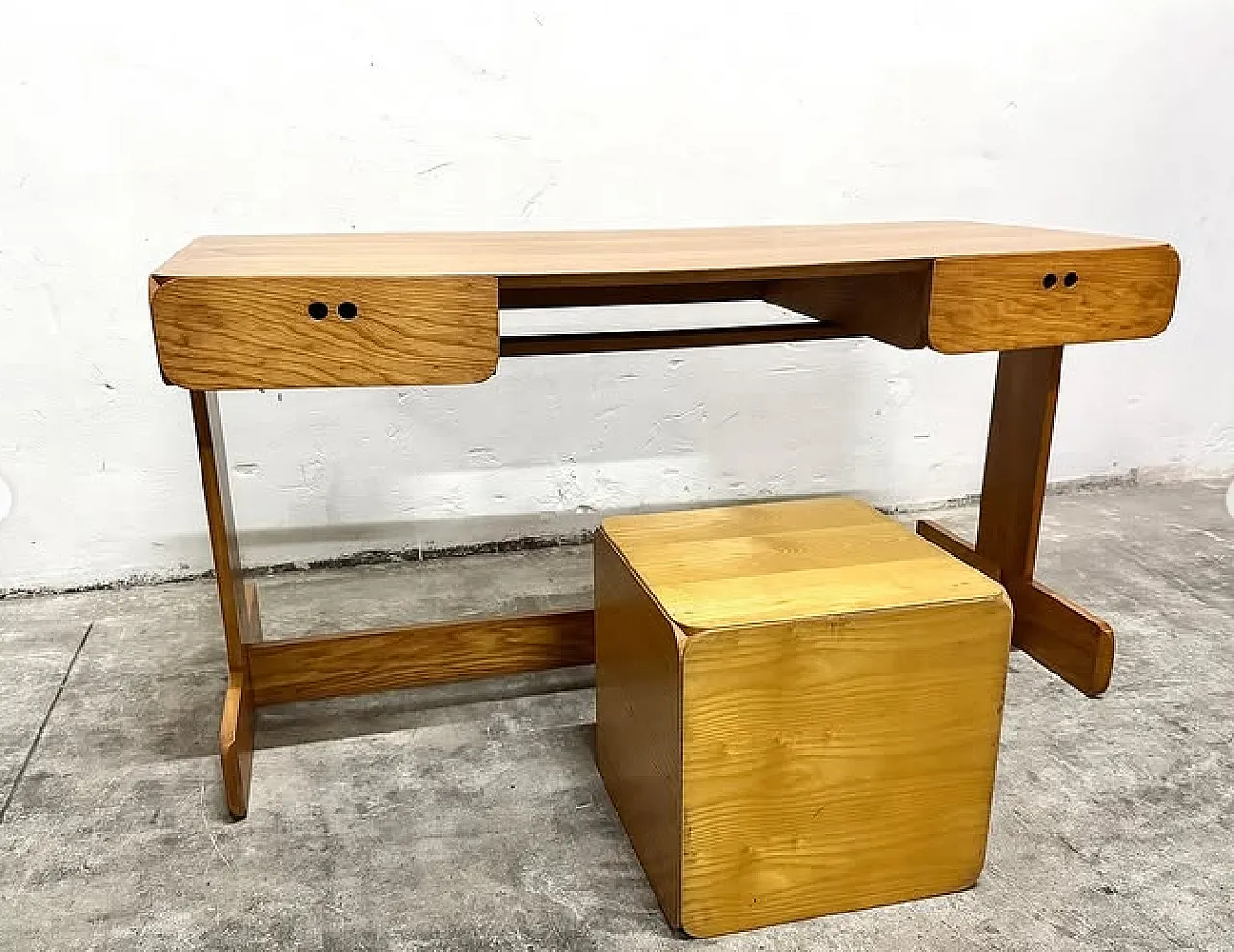 Belgian desk by Derk Jan De Vrie for Maisa, 1980s 5