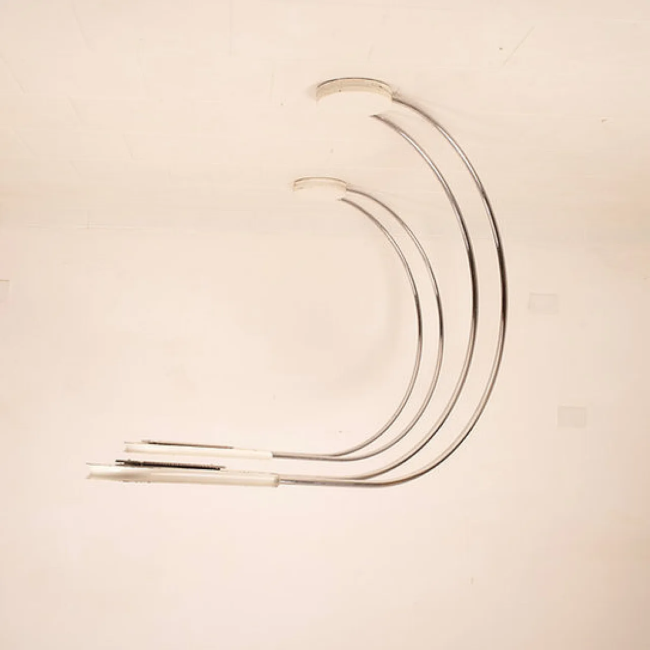 Coppia di lampade Gesto di Bruno Gecchelin per Skipper, anni '70 5