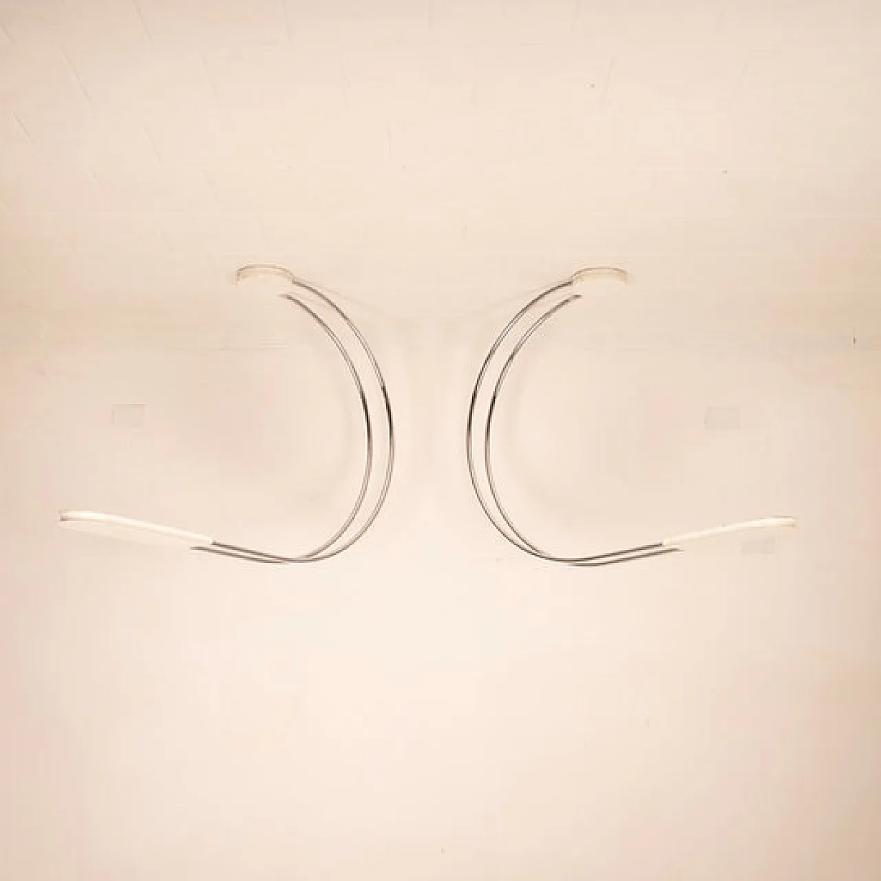 Coppia di lampade Gesto di Bruno Gecchelin per Skipper, anni '70 9