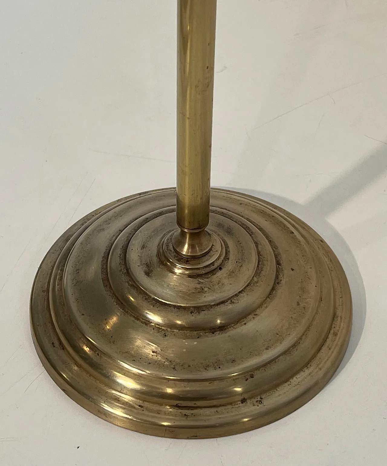 Brass pineapple fireplace tools, 1970s 10