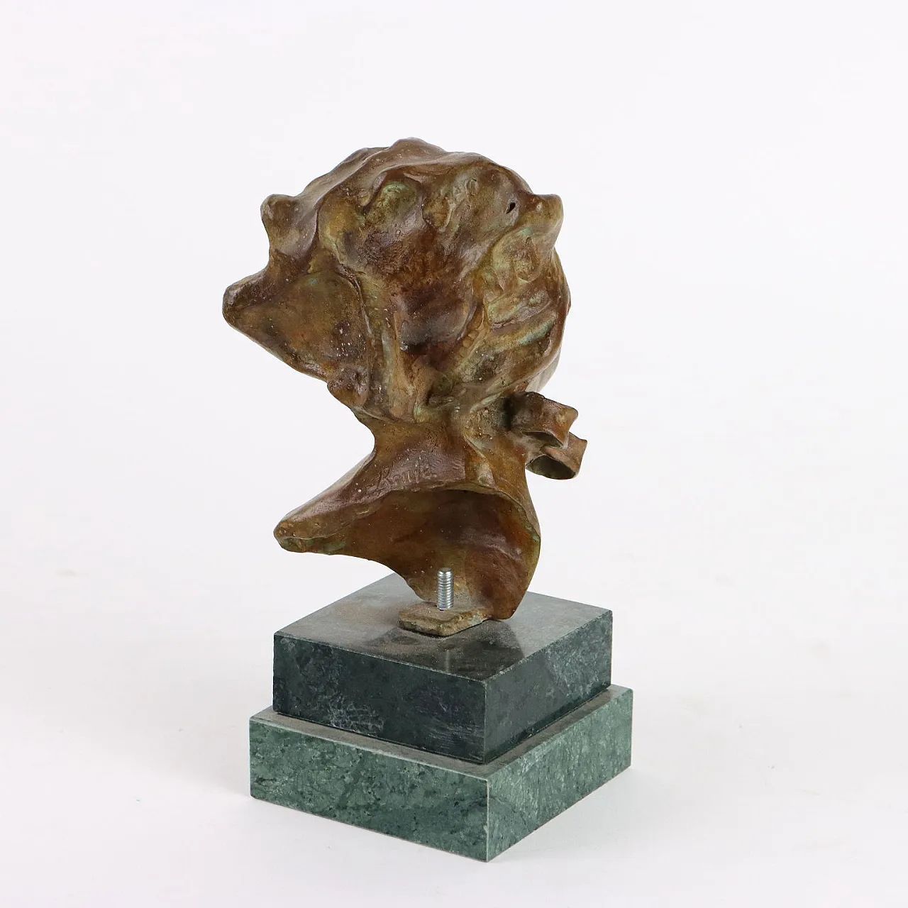 La Dea Bendata di Giuseppe Renda, scultura in bronzo, fine '900 7