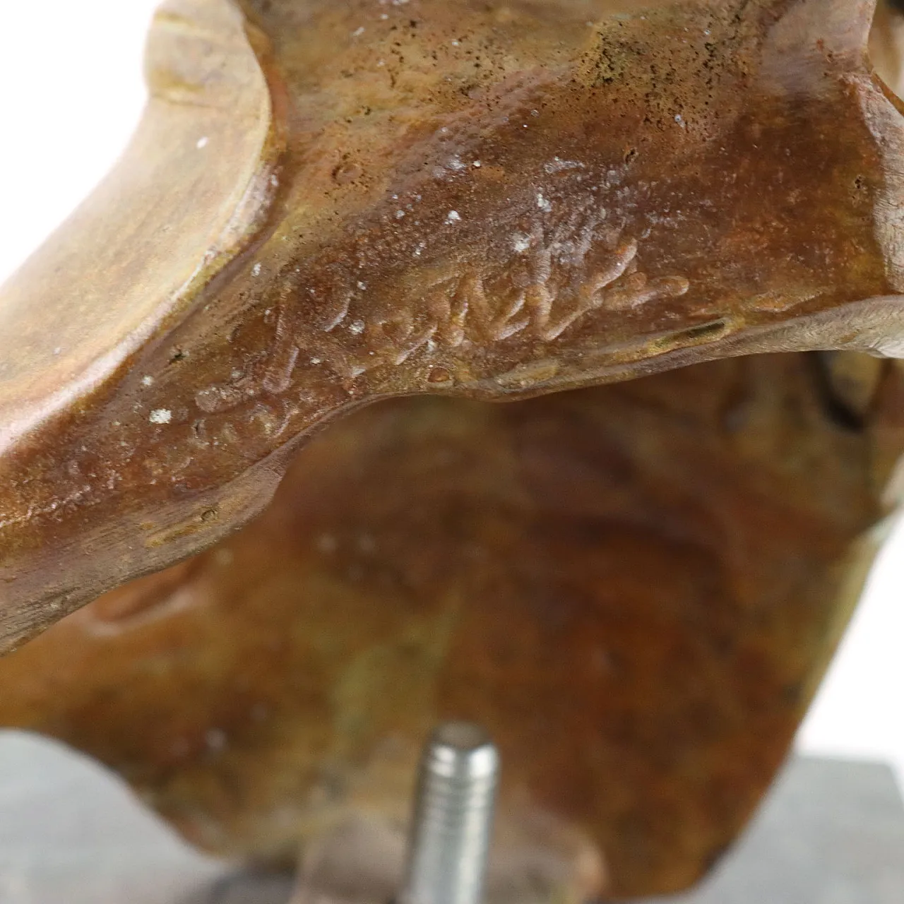 La Dea Bendata di Giuseppe Renda, scultura in bronzo, fine '900 8