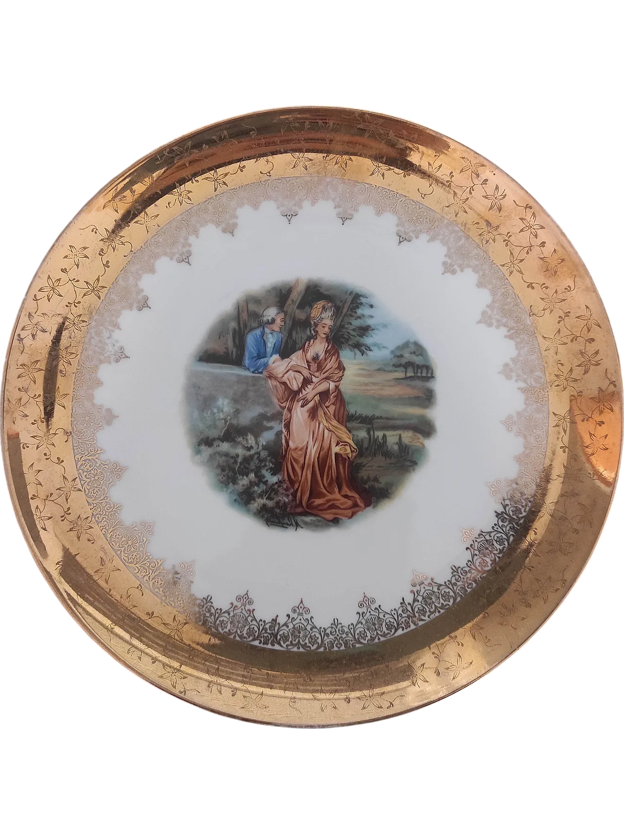 Numbered wall plate ceramica Schonwald (n.491), '900 6
