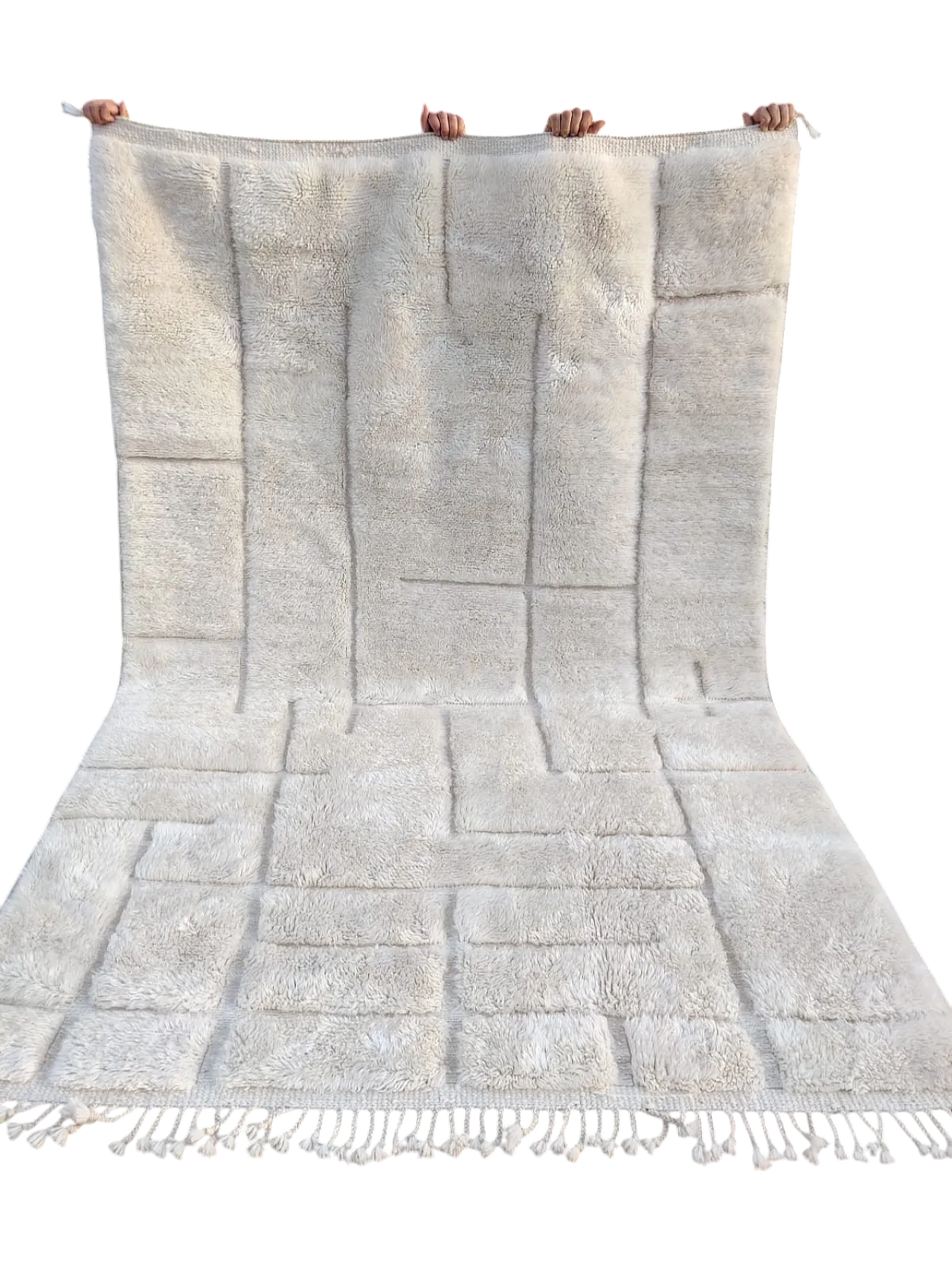 Moroccan Mrirt rug with abstract design. 20th century 10