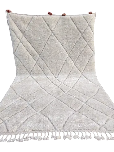 Handmade Moroccan Mrirt rug with diamond pattern, 2000