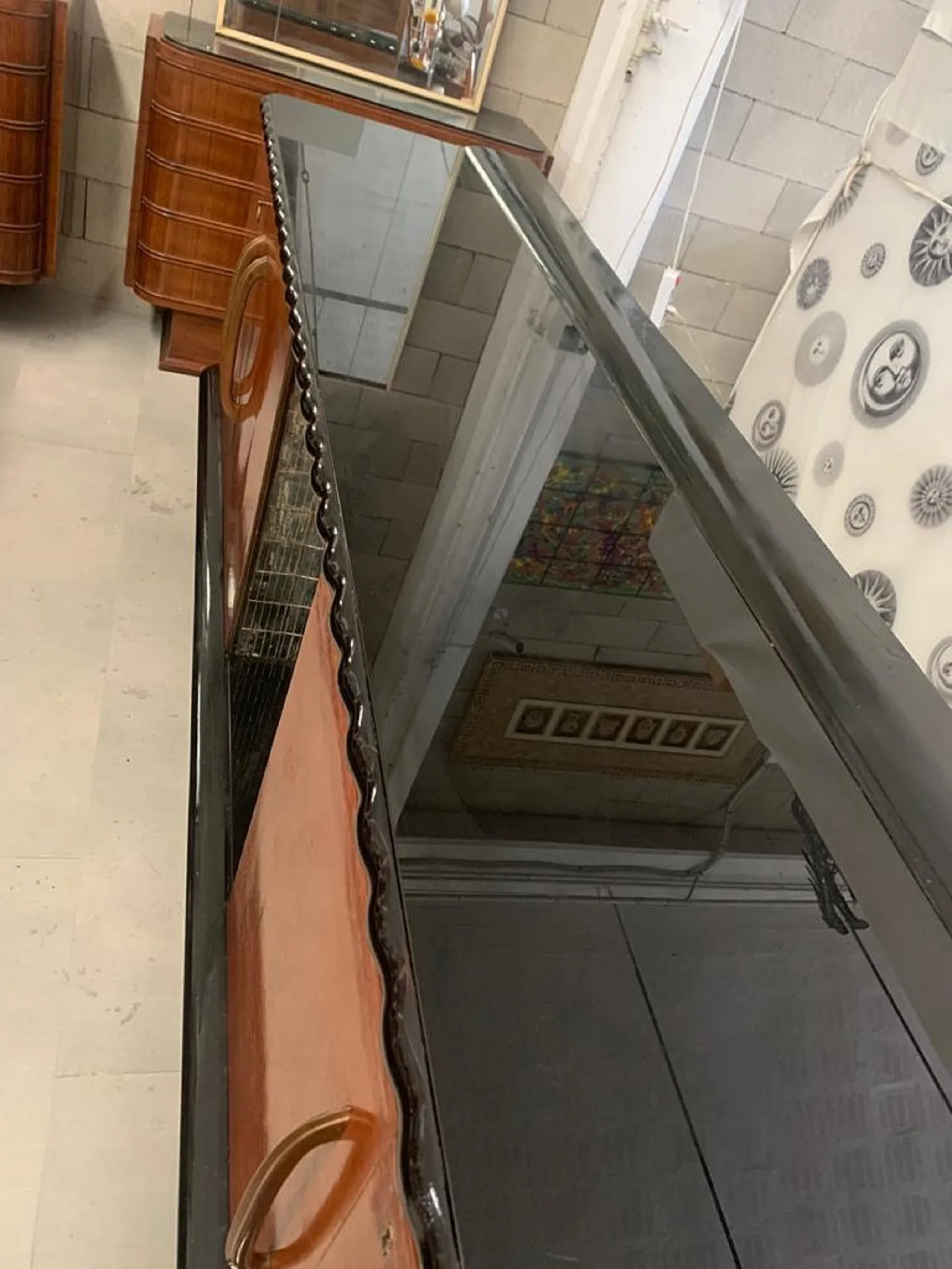 Mahogany sideboard with mirror niche, 1930s 1280952