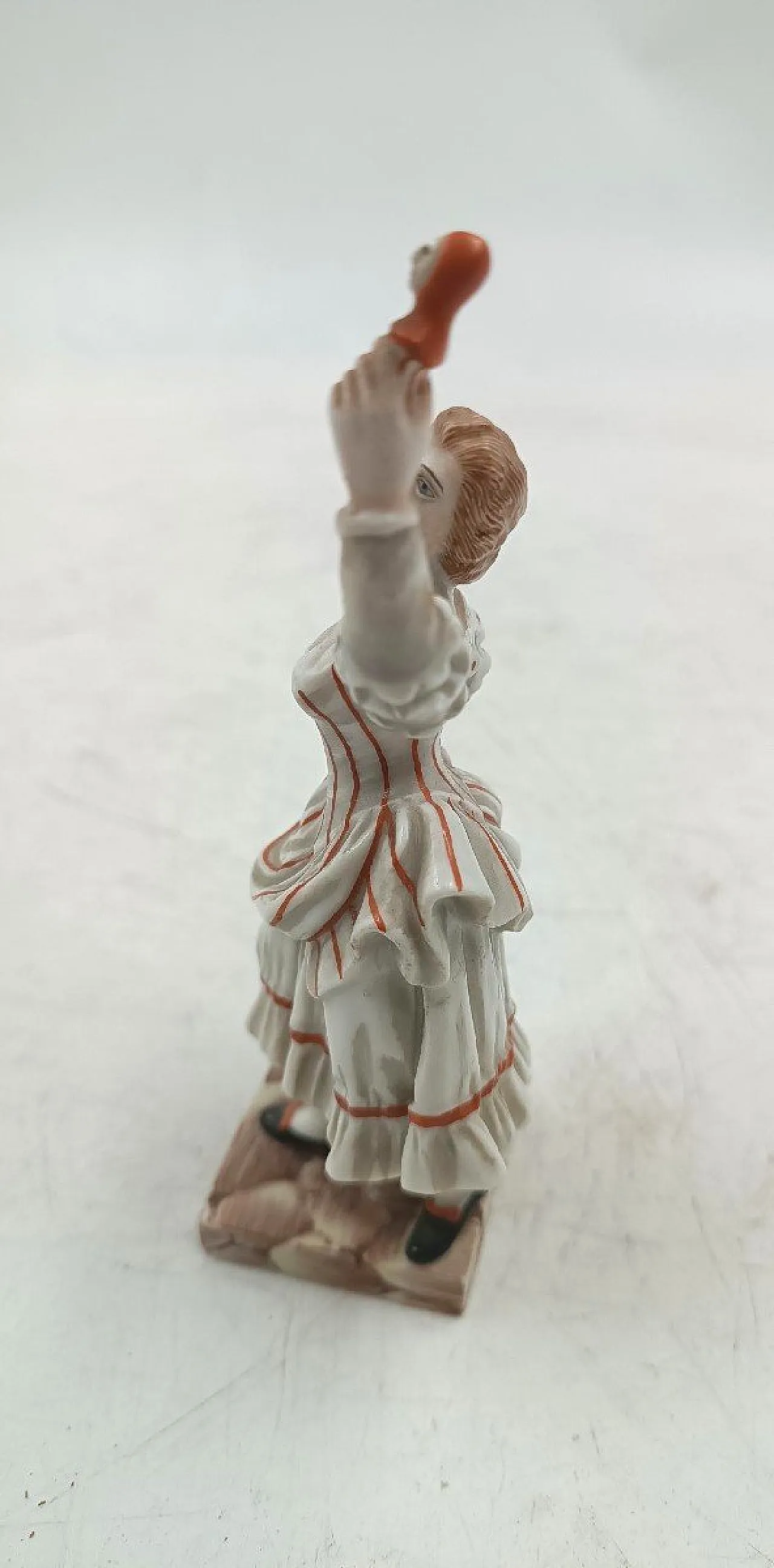 Ginori porcelain statue, Capodimonte Columbine series, 19th century 3