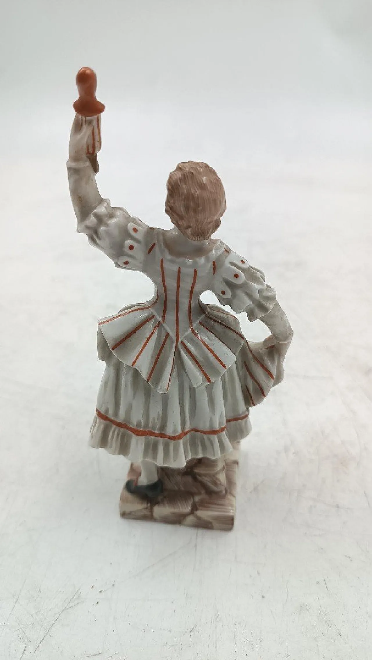 Ginori porcelain statue, Capodimonte Columbine series, 19th century 4