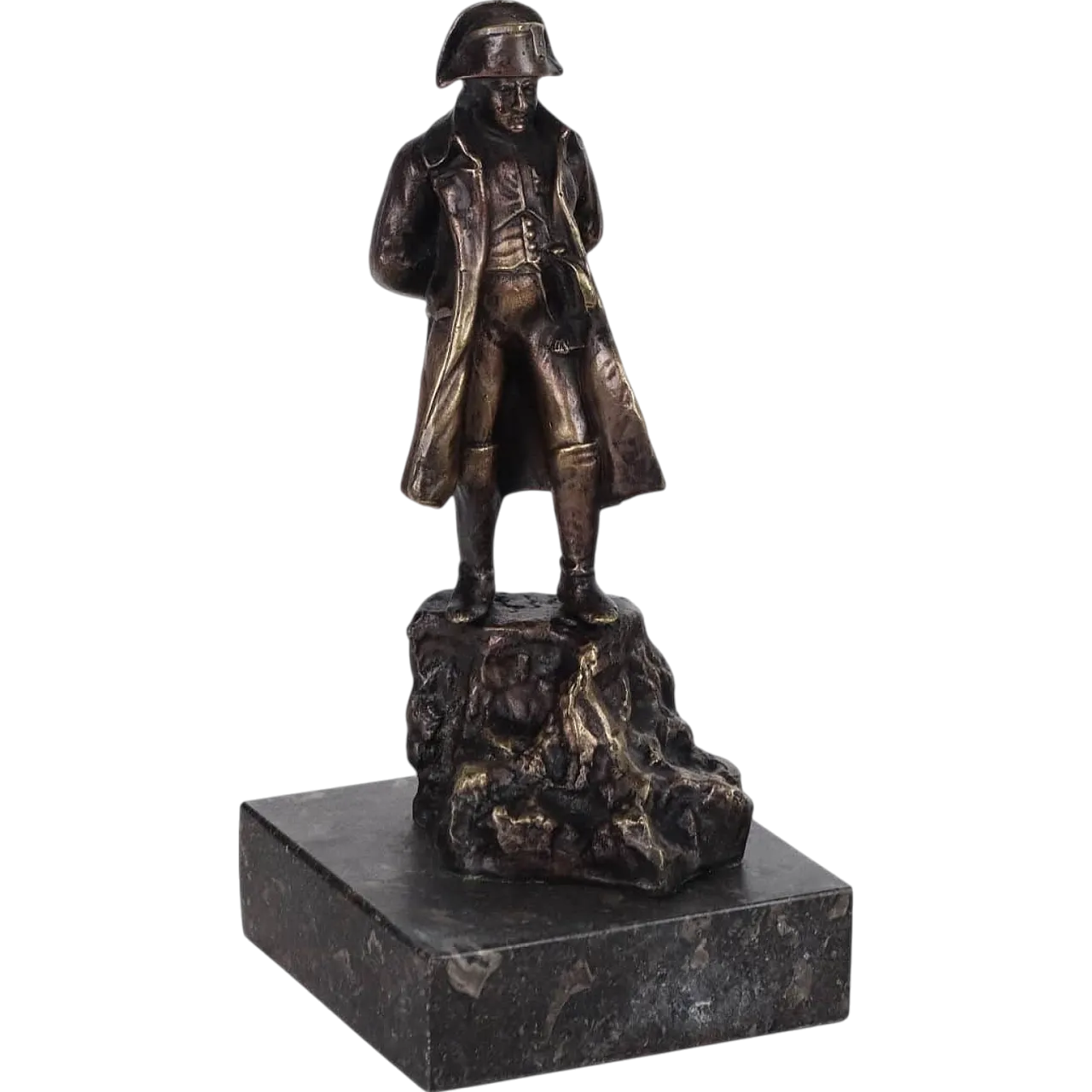 Napoleone Bonaparte, scultura in bronzo, metà '900 10