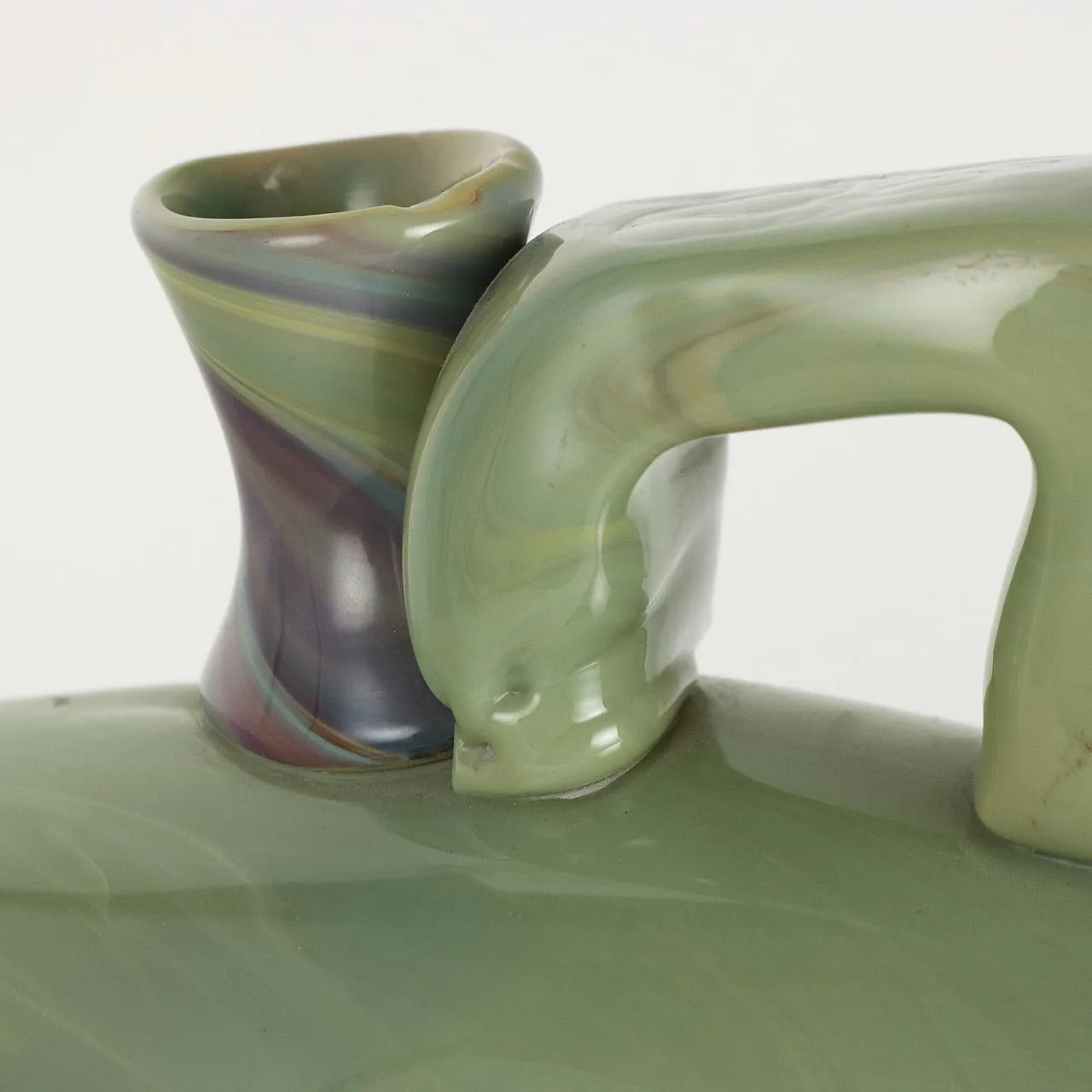 Silvano Signoretto, Scultura di germano in Vetro, fimata, '900 4