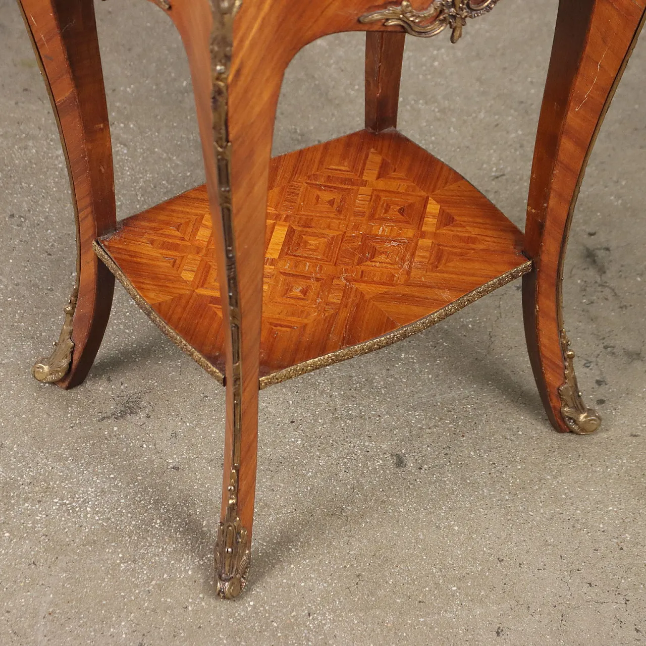 Pair of bedside tables in Rococo style, 19th century 9