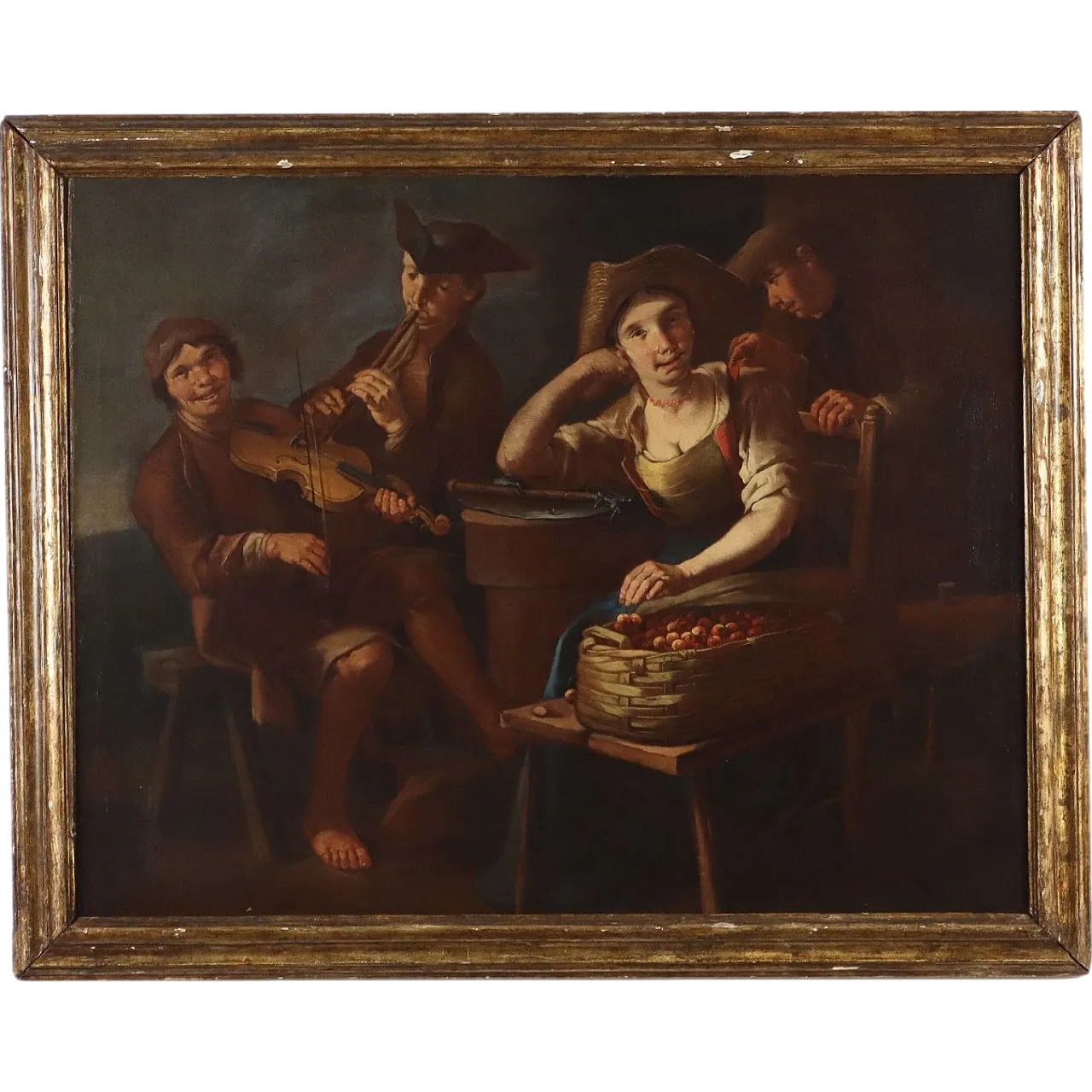 Giacomo F. Cipper, known as Todeschini, genre scene, 18th century 11