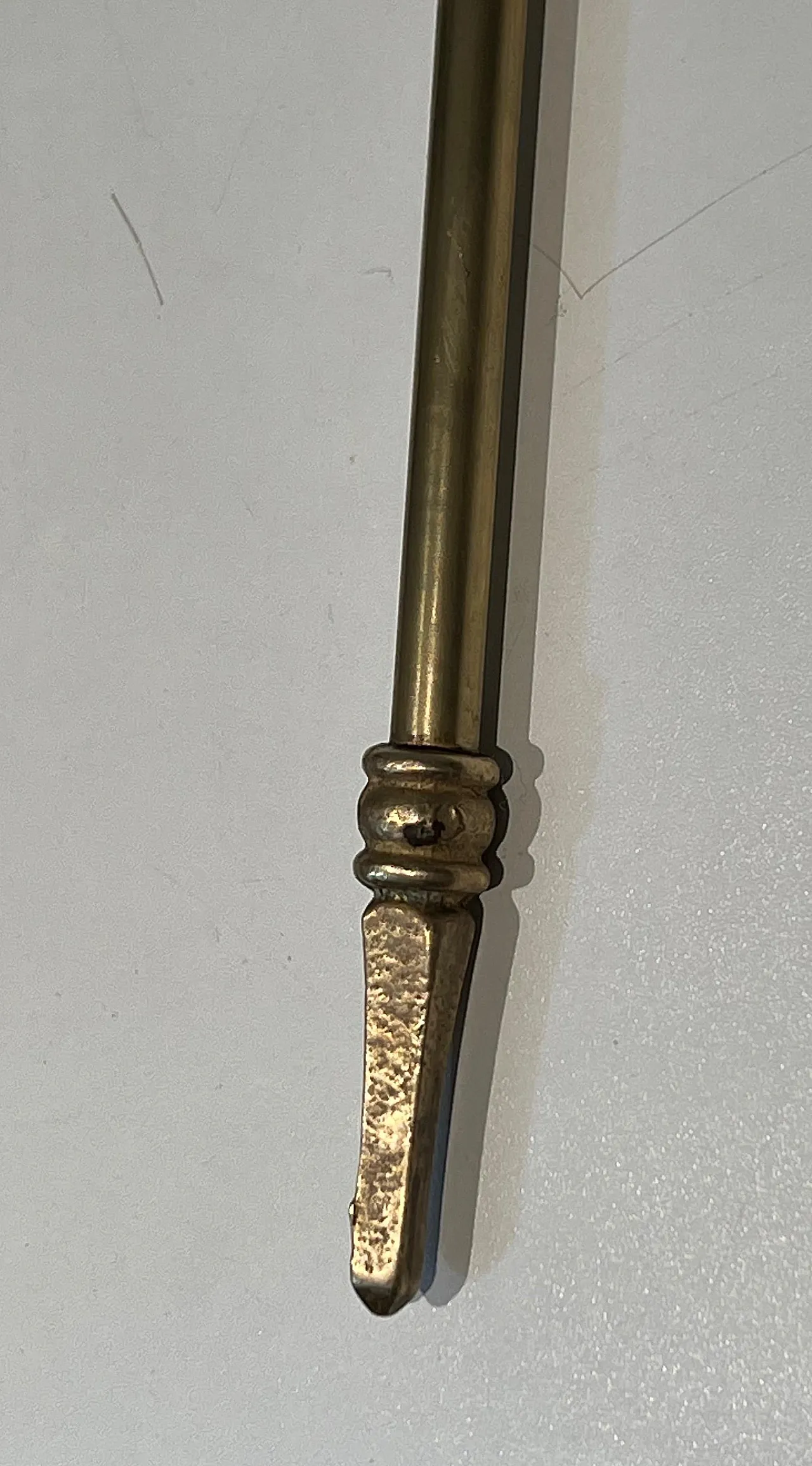 Attrezzi per caminetto in ottone a forma di testa di cavallo, anni '50 12