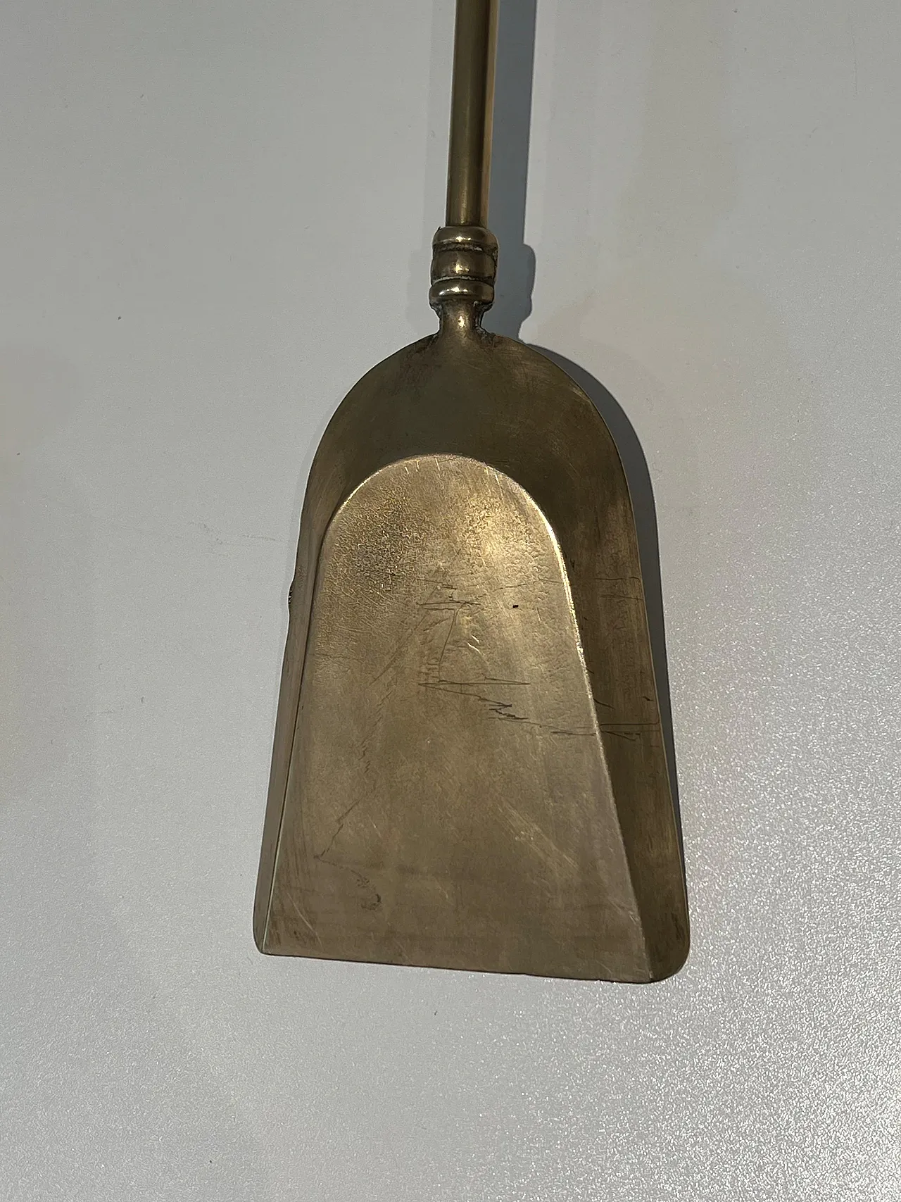Attrezzi per caminetto in ottone a forma di testa di cavallo, anni '50 18