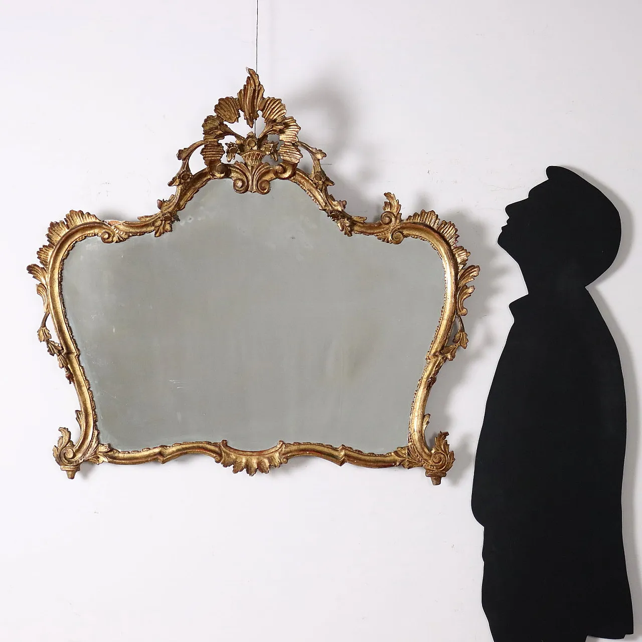 Specchio in legno dorato, '900 2
