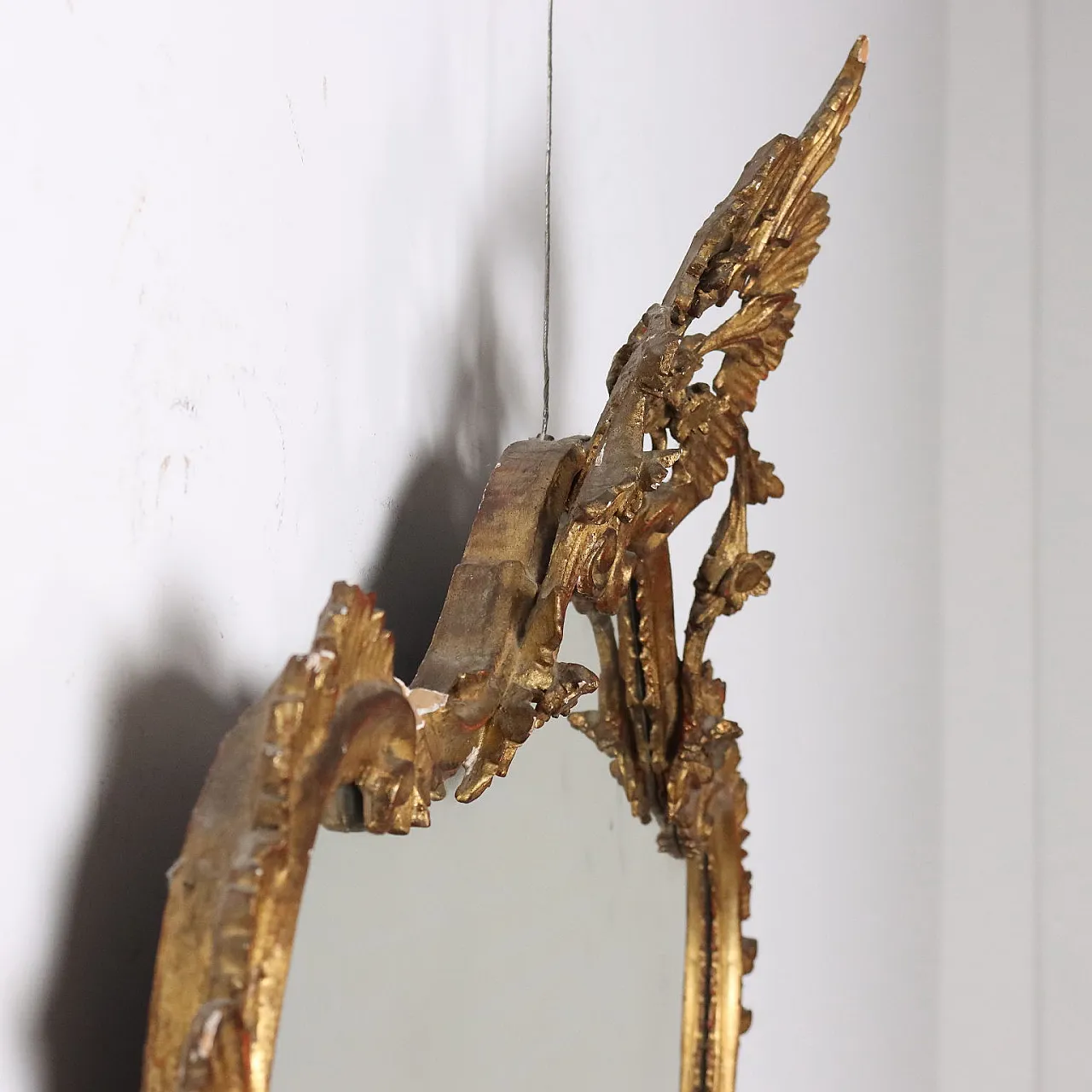 Specchio in legno dorato, '900 8