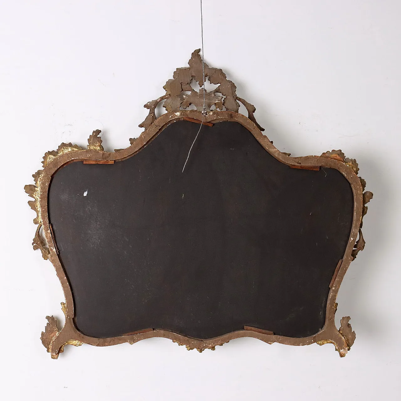 Specchio in legno dorato, '900 9