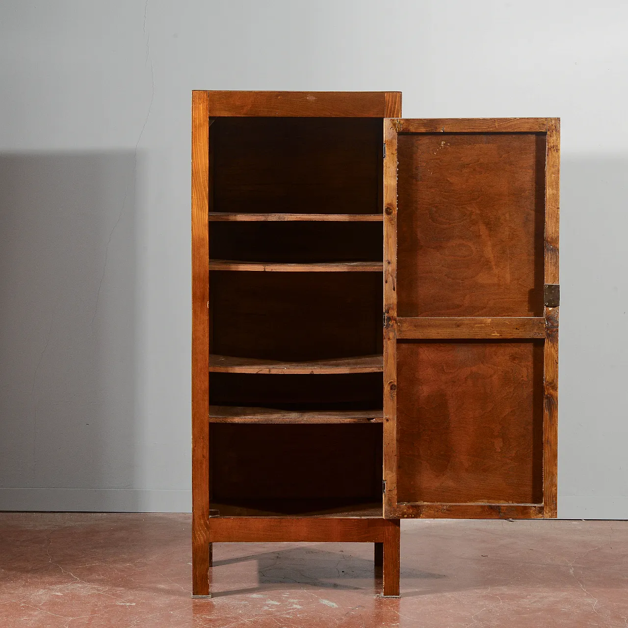 Cabinet with plywood door, 1940s 2
