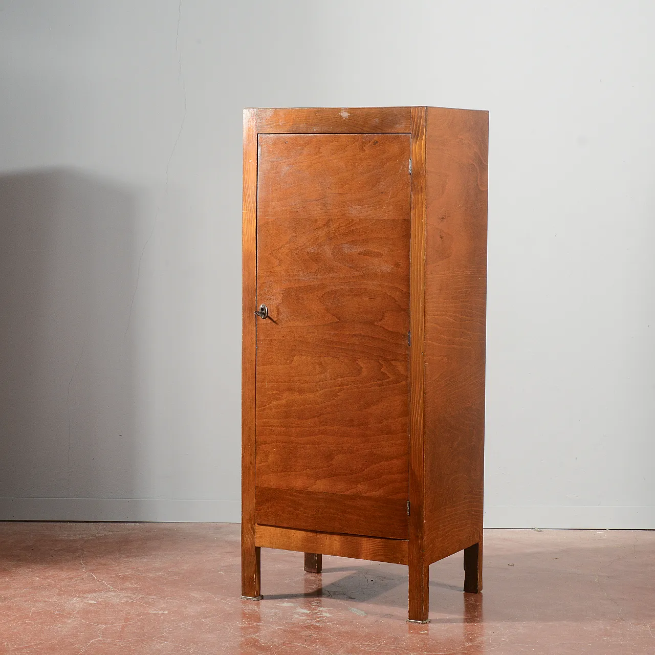 Cabinet with plywood door, 1940s 6