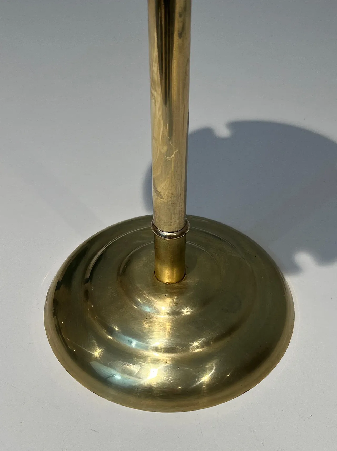 Lacquered metal and brass fireplace tools, 1970s 6