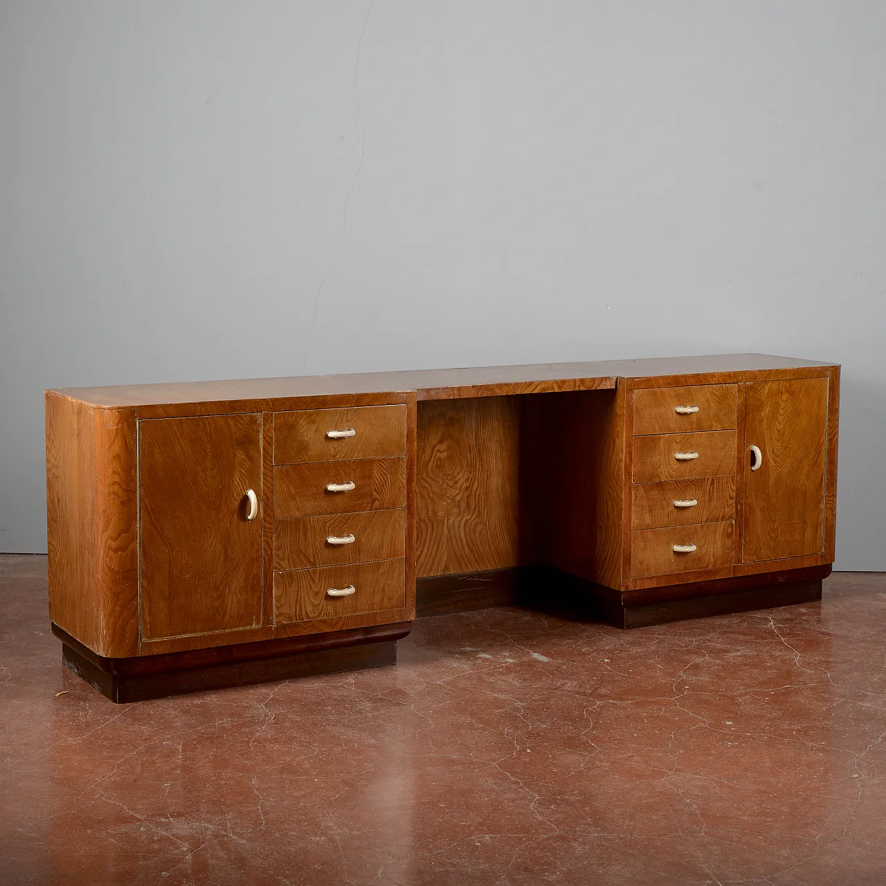 Wood and Bakelite sideboard, 1950s 1