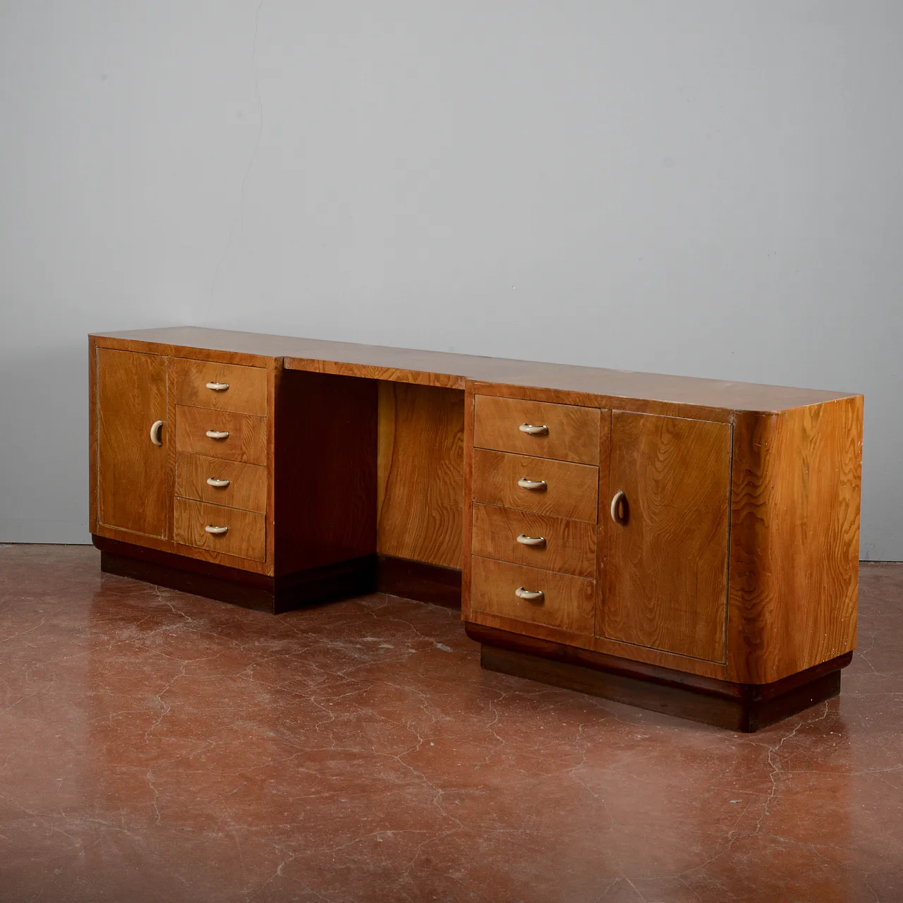 Wood and Bakelite sideboard, 1950s 4