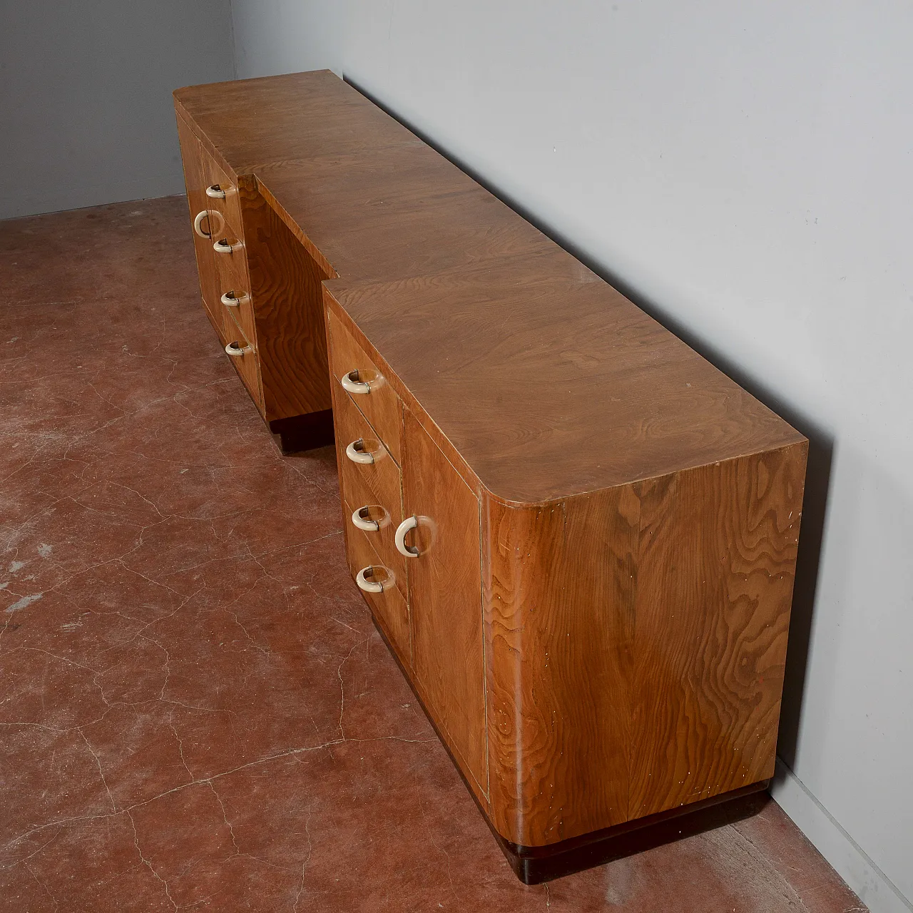 Wood and Bakelite sideboard, 1950s 7