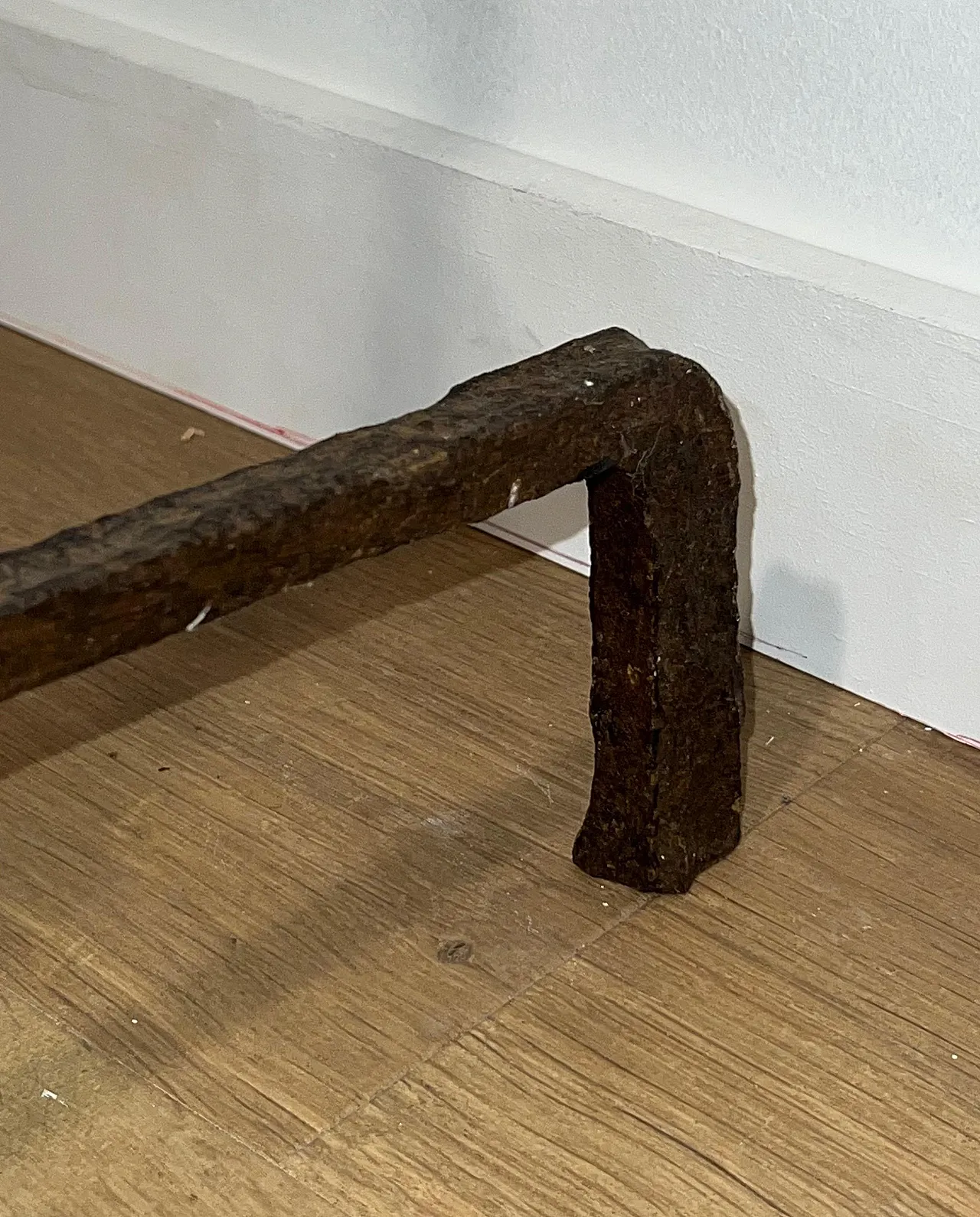 Coppia di landiers in ferro battuto, '700 15