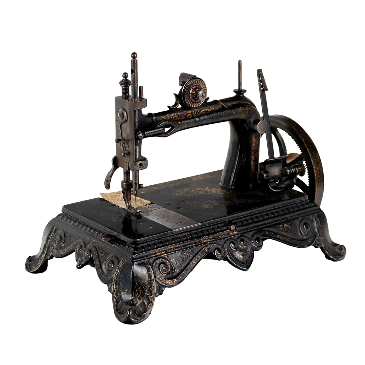 Brunonia iron sewing machine, 19th century 1