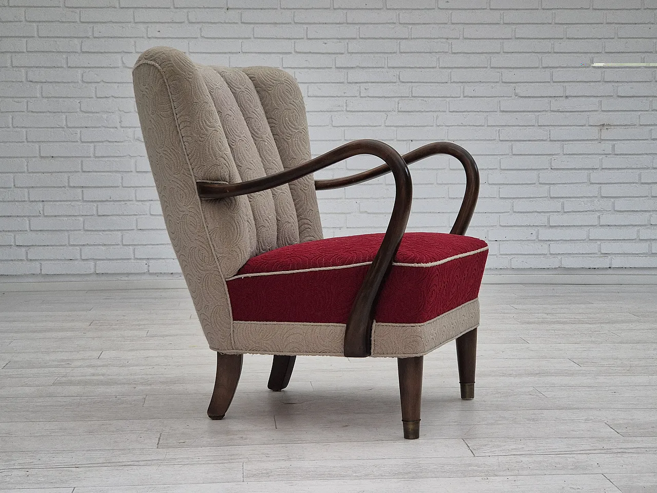 Danish armchair by Alfred Christensen, 60s 1
