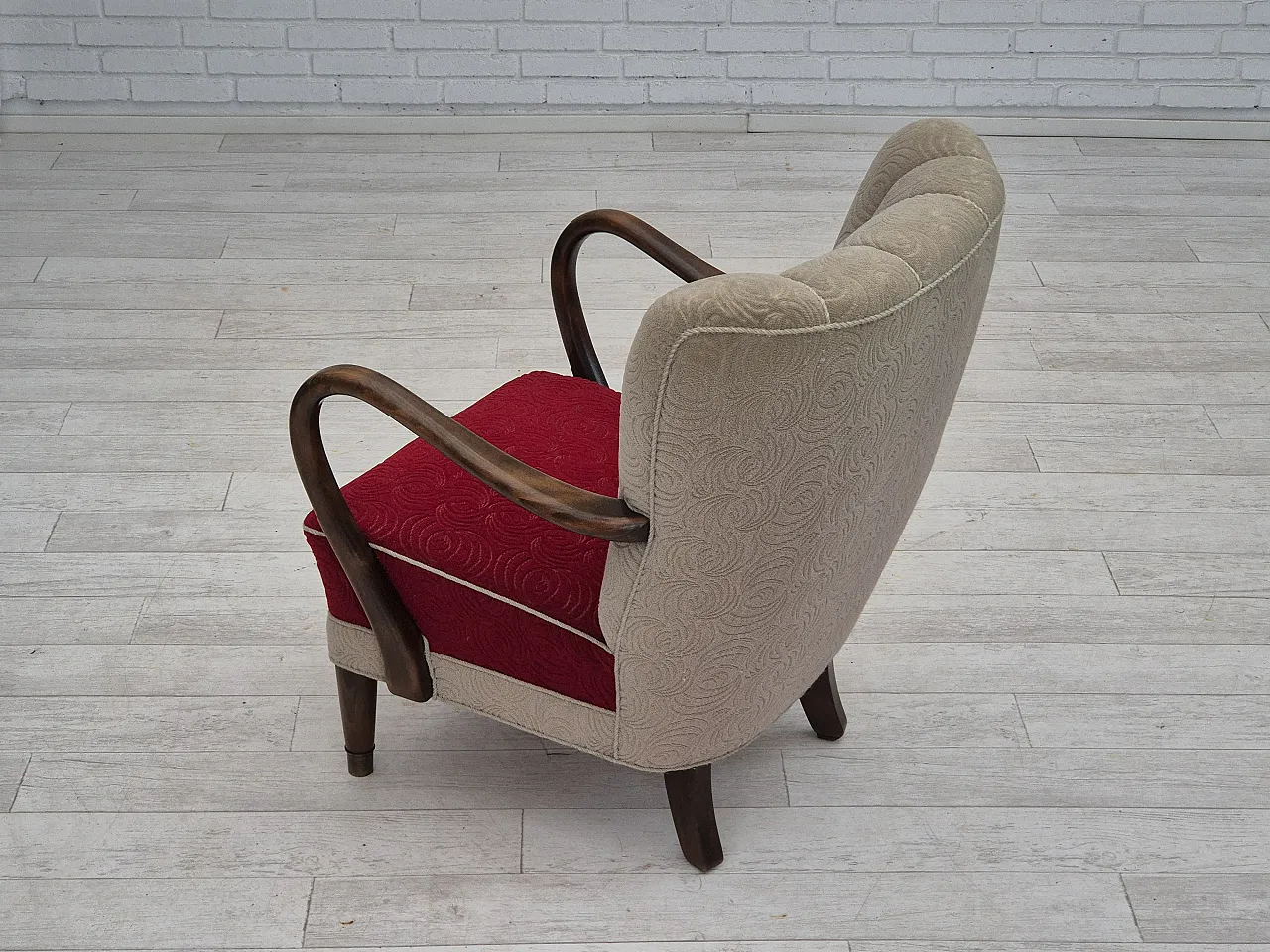 Danish armchair by Alfred Christensen, 60s 11