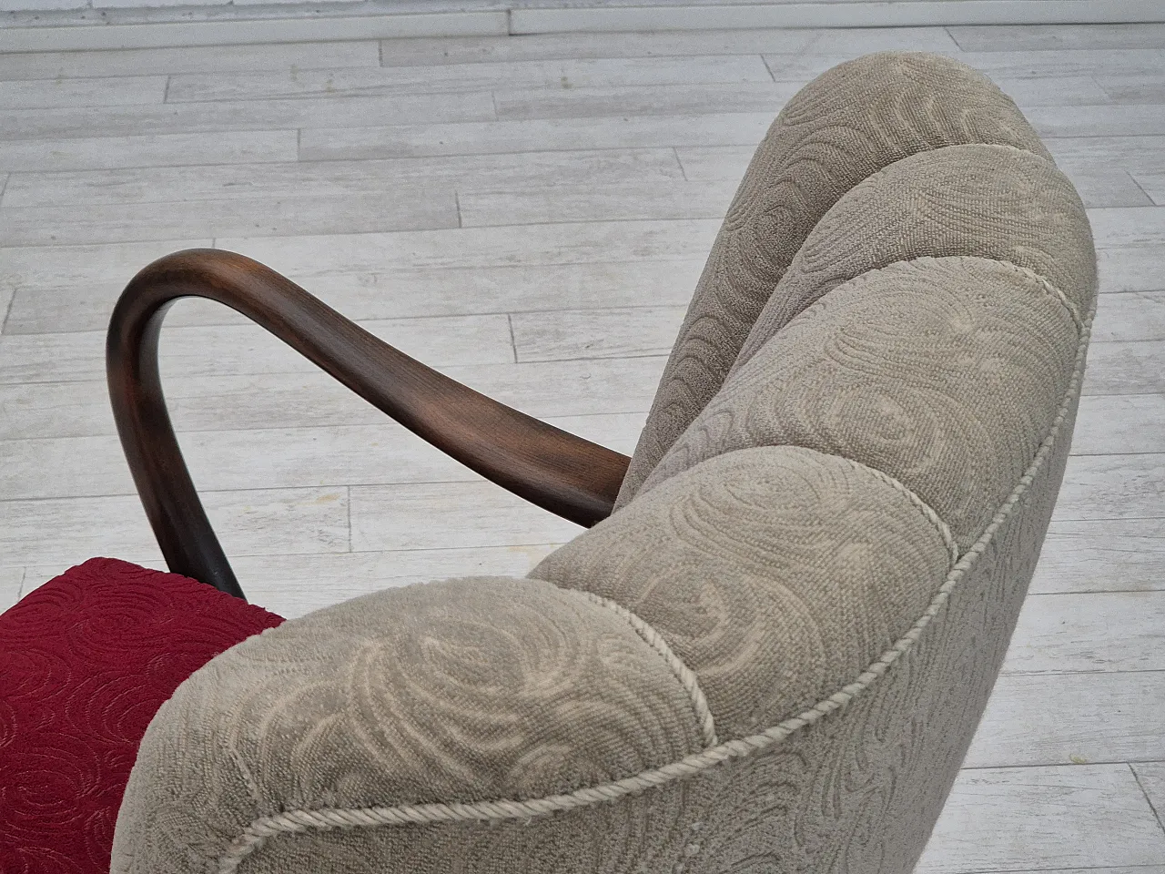 Danish armchair by Alfred Christensen, 60s 13