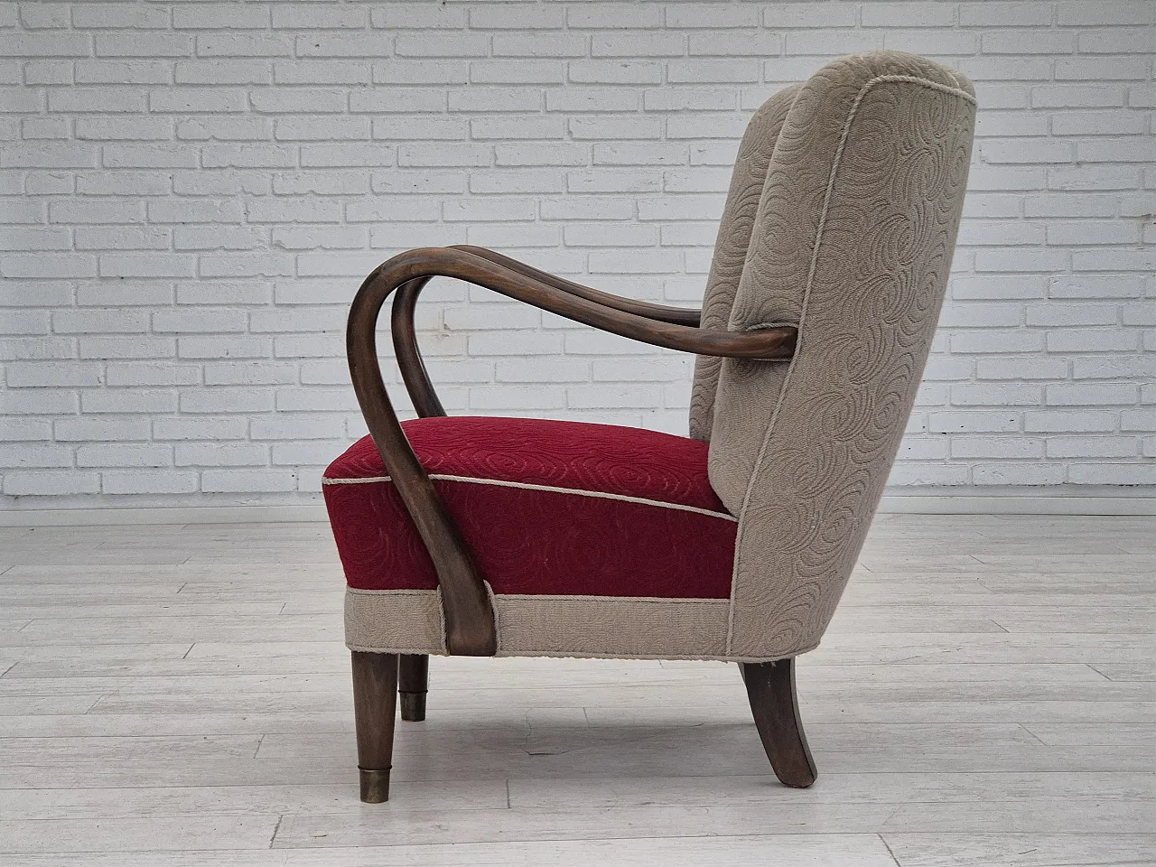 Danish armchair by Alfred Christensen, 60s 14