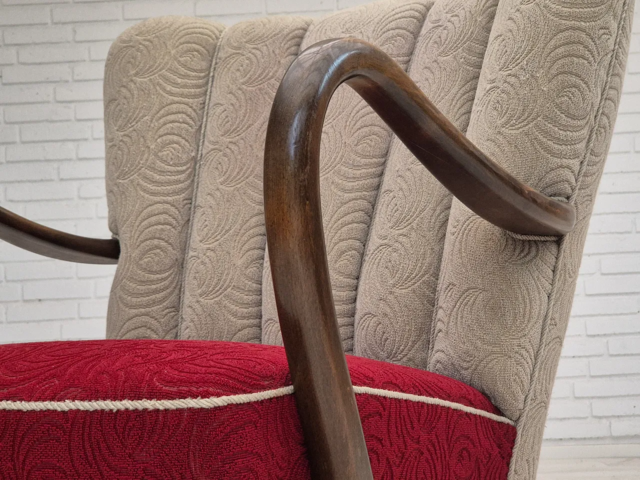 Danish armchair by Alfred Christensen, 60s 21