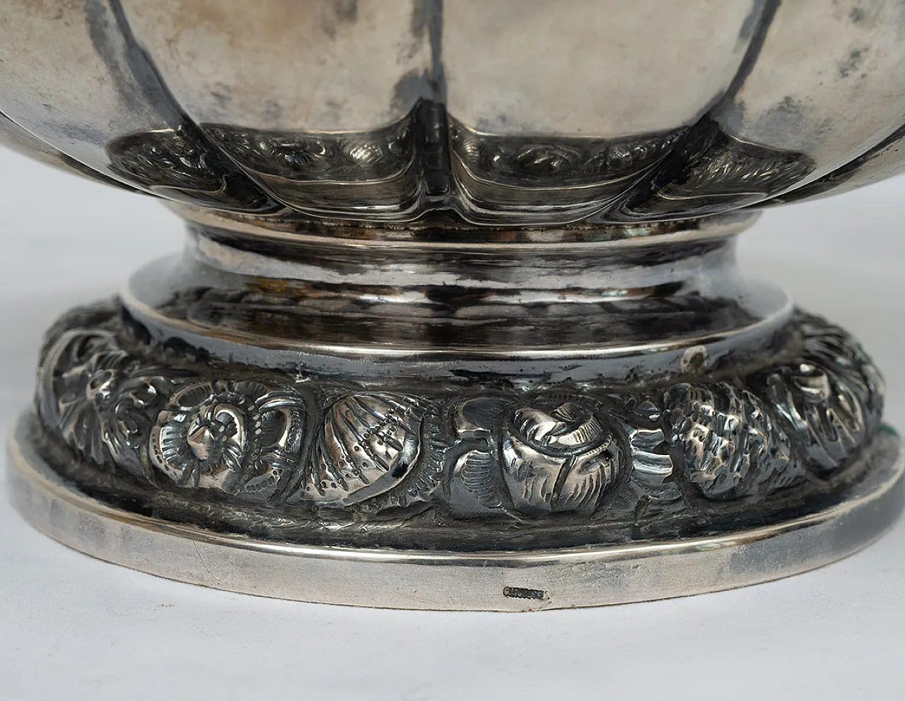 Caffettiera Luigi Filippo Napoletana in Argento sbalzato, '800 5