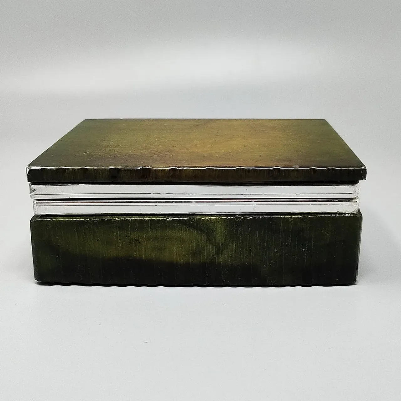 Green alabaster smoking accessories by Romano Bianchi, 1960s 8
