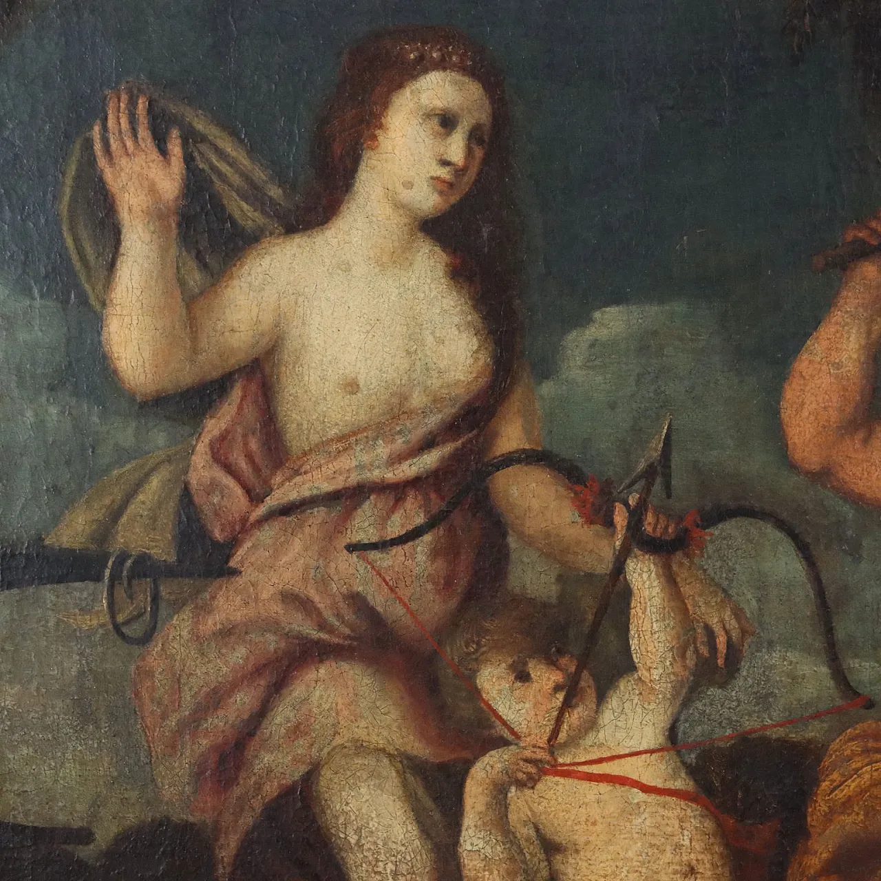 Venus in the Forge of Vulcan, oil on canvas, 17th century 4