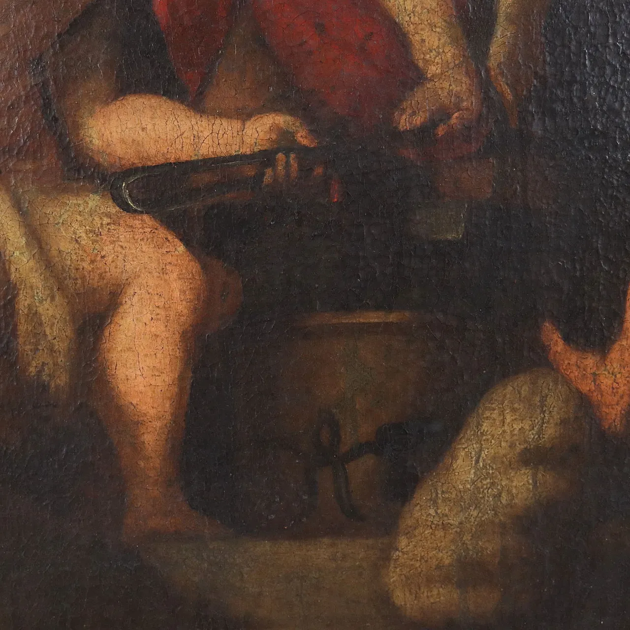 Venus in the Forge of Vulcan, oil on canvas, 17th century 7
