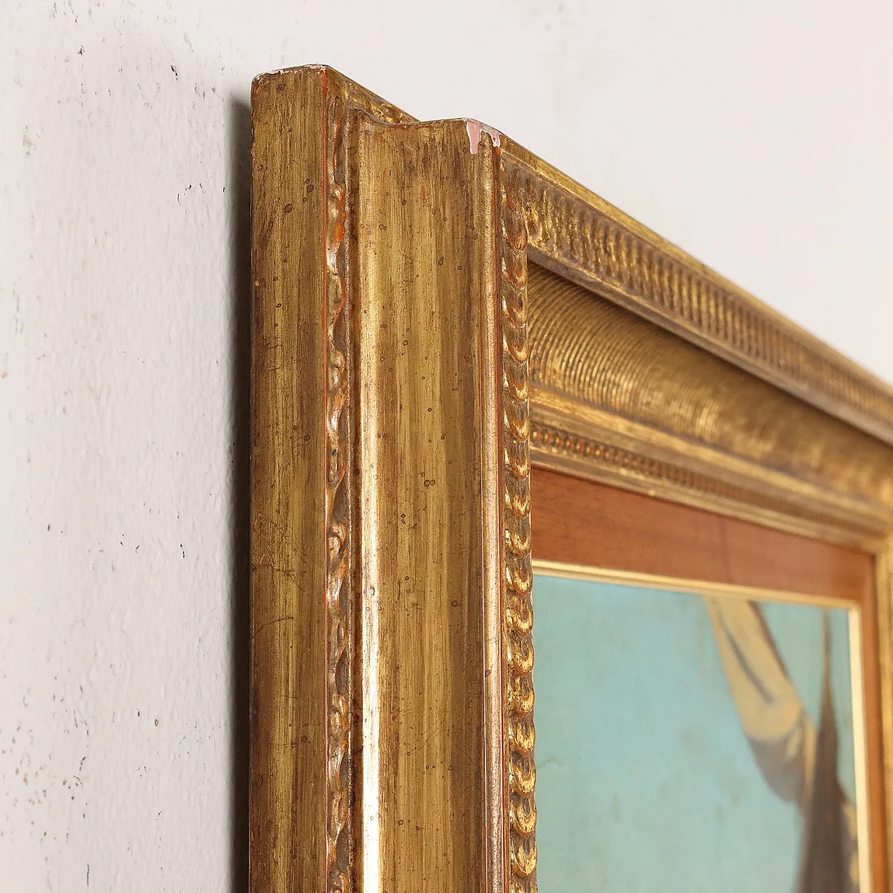 Carlini, The fisherman's family, oil on panel, 19th century 10