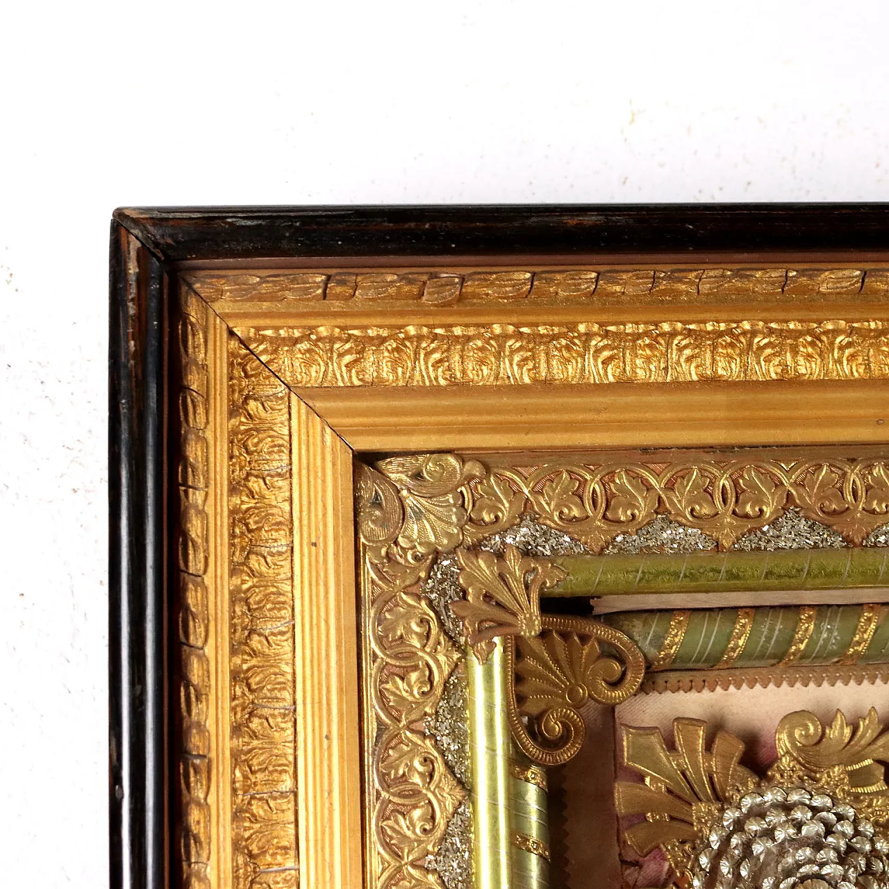 Madonna del Rosario, cromolitografia su carta, '800 9