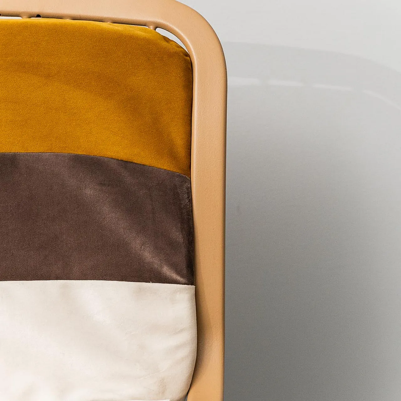 4 Gastone Rinaldi metal chairs for Cidue, 70s 3