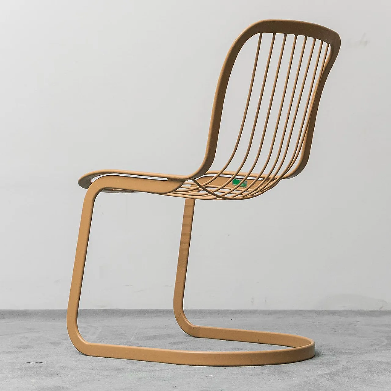 4 Gastone Rinaldi metal chairs for Cidue, 70s 10