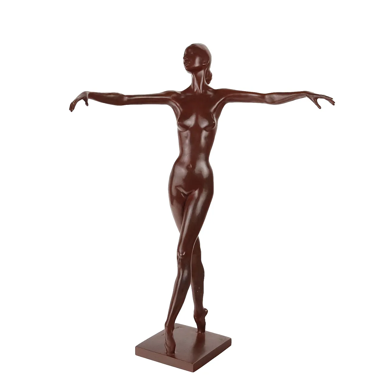 Francesco Messina, ballerina, scultura in bronzo, copia postuma 1