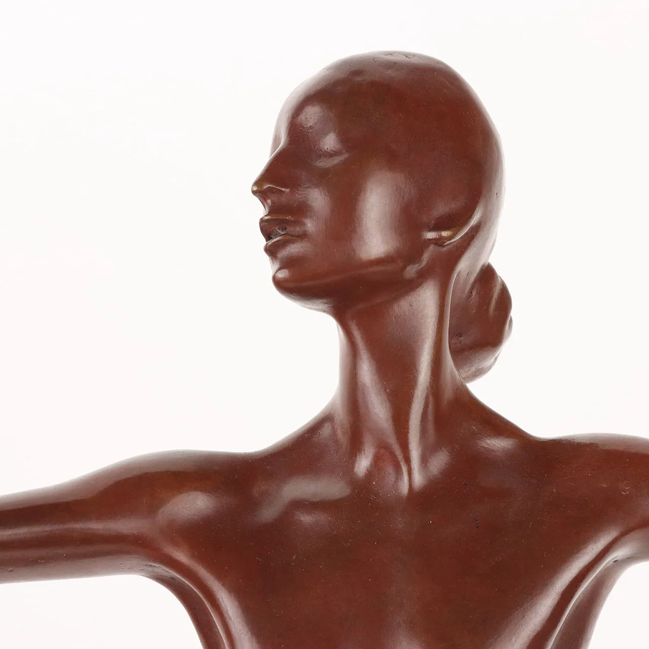 Francesco Messina, ballerina, scultura in bronzo, copia postuma 3