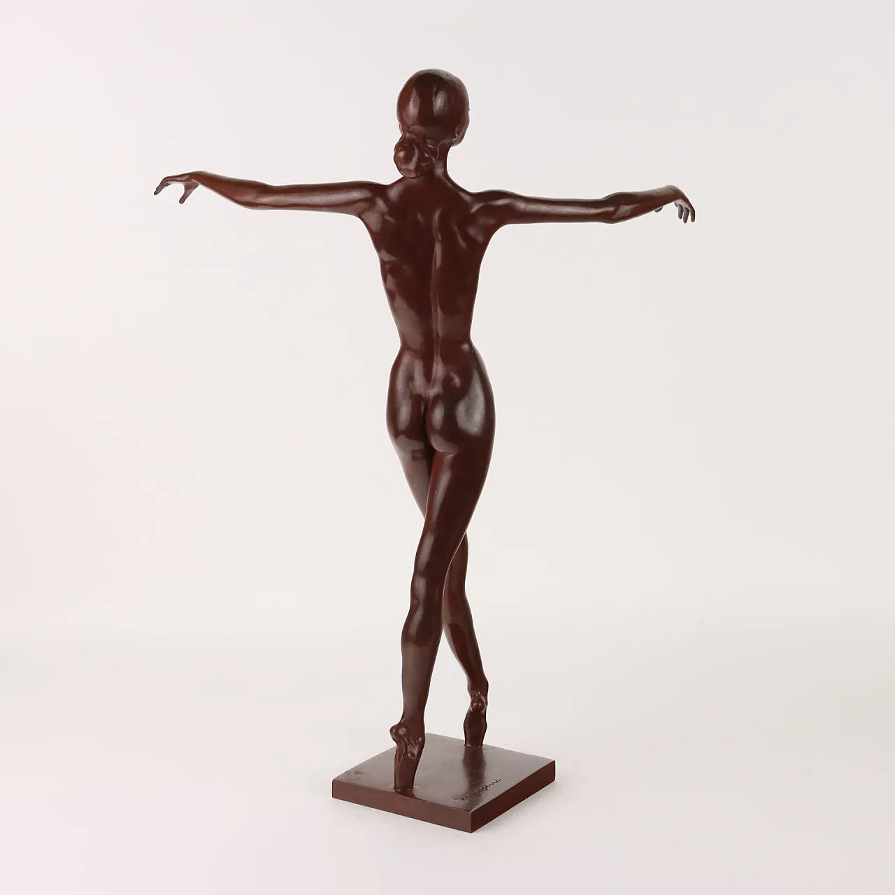 Francesco Messina, ballerina, scultura in bronzo, copia postuma 7