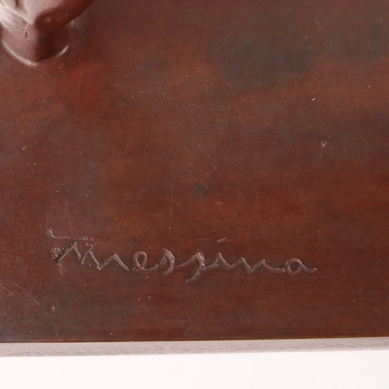 Francesco Messina, ballerina, scultura in bronzo, copia postuma 8