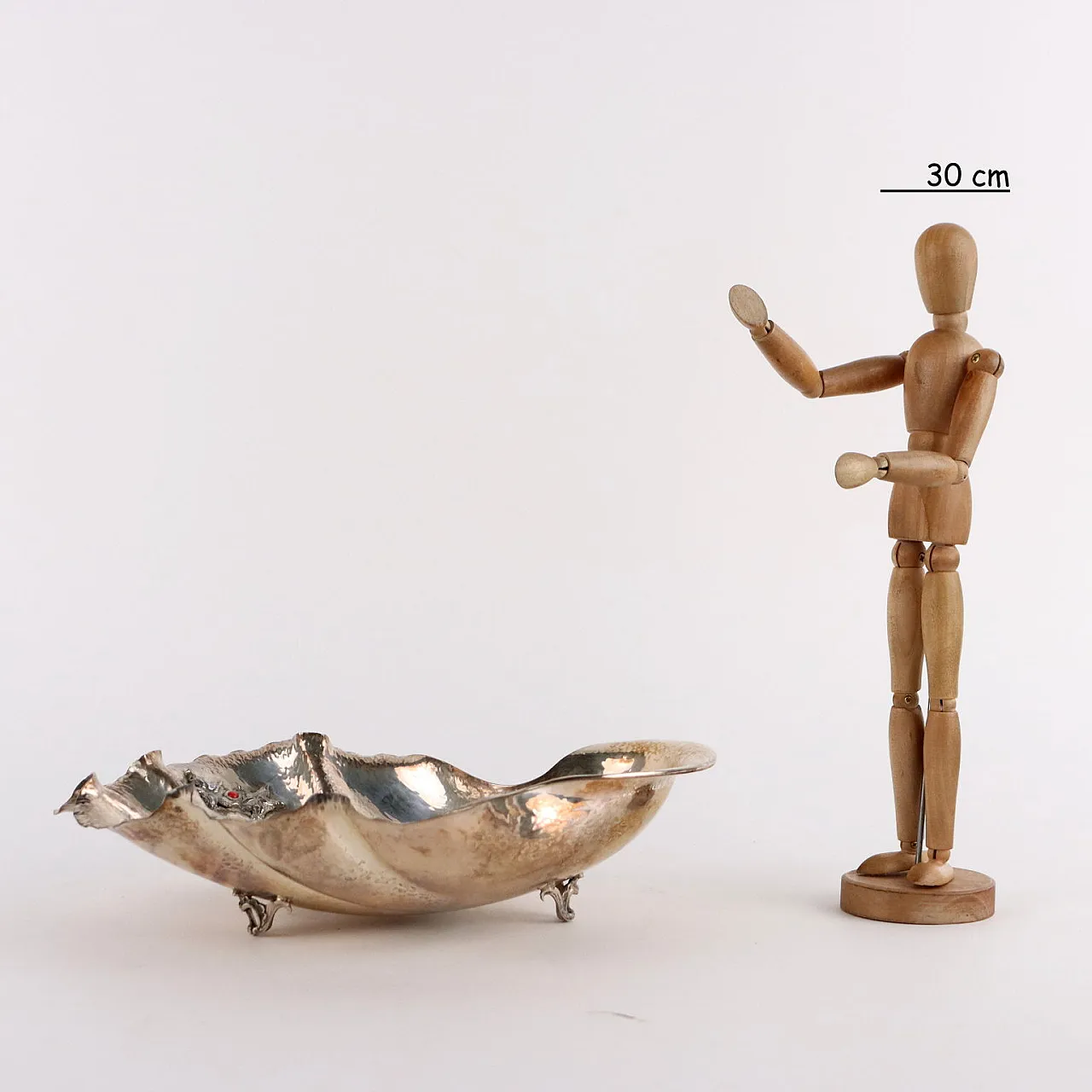 Centrotavola in argento di Boggiali Milano, fine '900 2