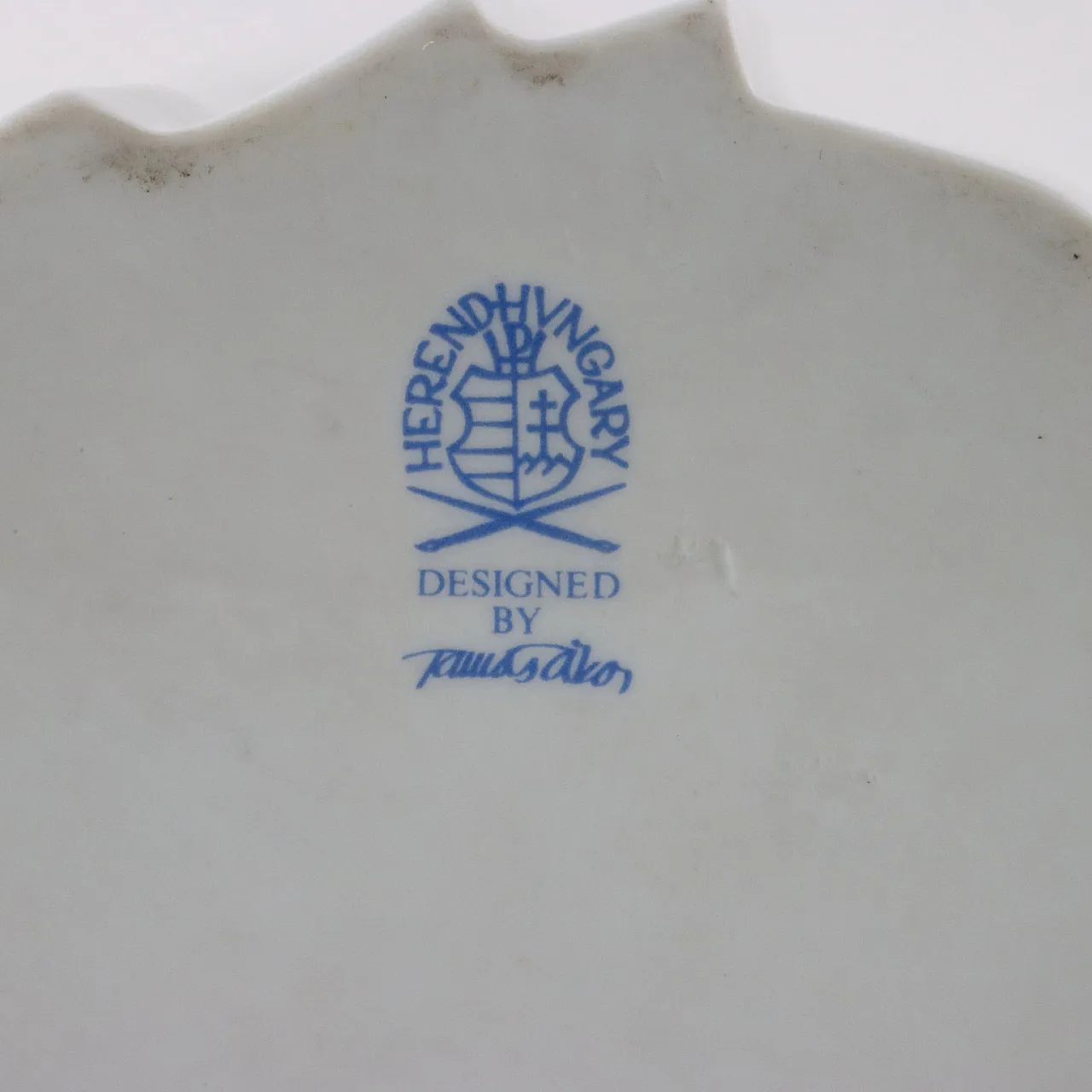 Vaso in porcellana di Akos Tamàs per Herend, '900 10