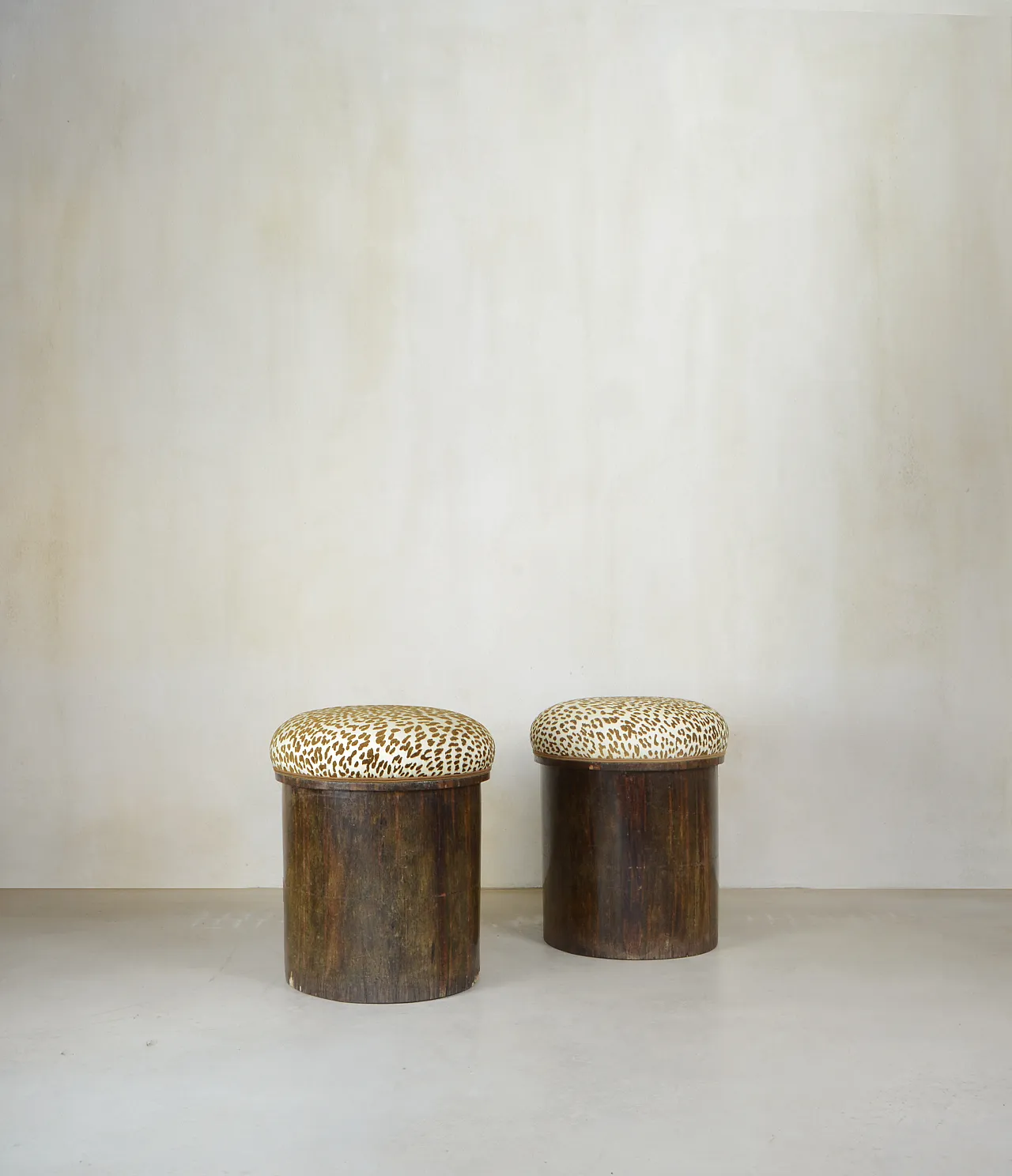 Pair of animalier wood stools, 1930s ca. 3